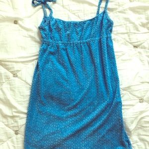 Juicy Couture blue heart terrycloth dress